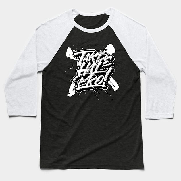 Takde Hal Bro! Baseball T-Shirt by rolz